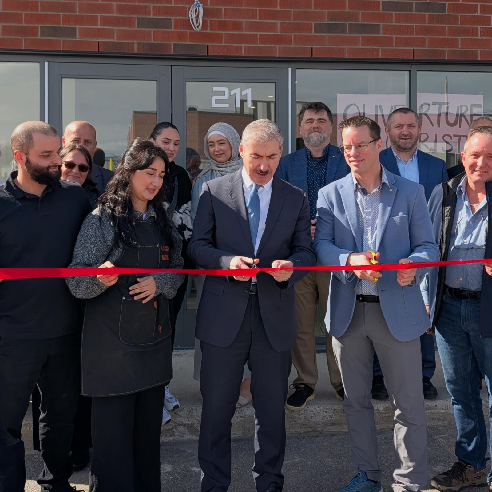 Ouverture officielle de Fleuriste Adenia