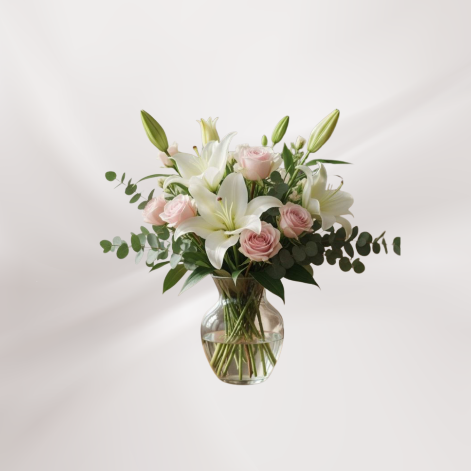 Bouquet funéraire personnalisé