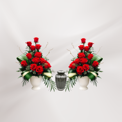 Composition Funéraire — Rouge — Duo