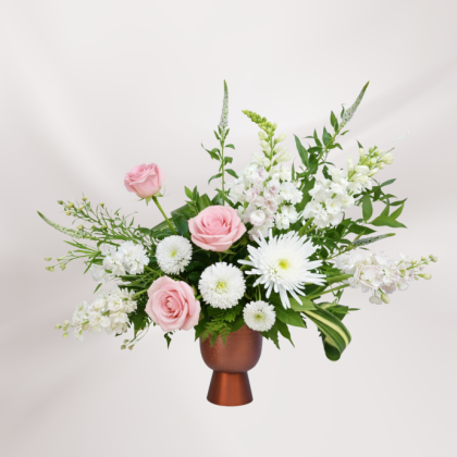 Composition Rose & Blanc