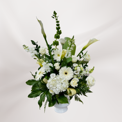 Grande Composition Calla Blanc